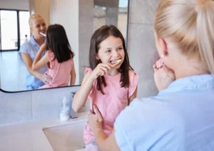 White Gums Around Teeth brushing